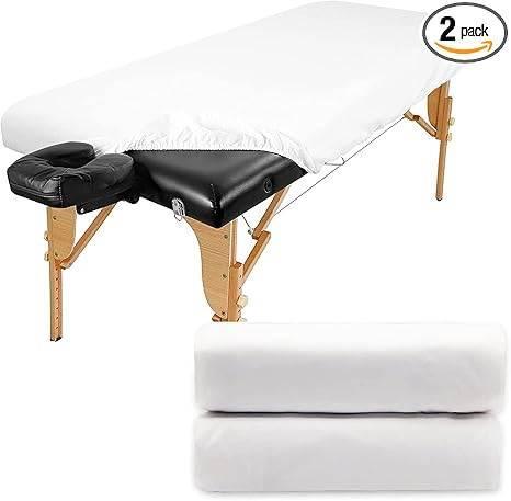 2 stuks hoeslakens voor massagetafel | GRATIS LEVERING, Huis en Inrichting, Slaapkamer | Beddengoed, Nieuw, Overige typen, Eenpersoons