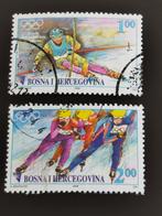 Bosnie-Herzégovine 2006 - sports - patinage, ski, DU BLOC, Affranchi, Enlèvement ou Envoi, Bosnie, Autres pays