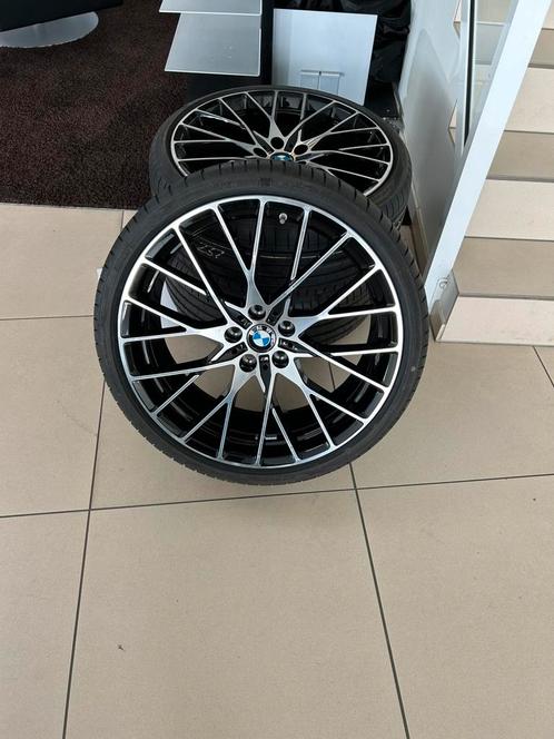 4 nieuwe 20 inch BMW M-velgen + zomerbanden (3 G20-serie), Auto-onderdelen, Banden en Velgen, Band(en), Zomerbanden, 20 inch, Ophalen