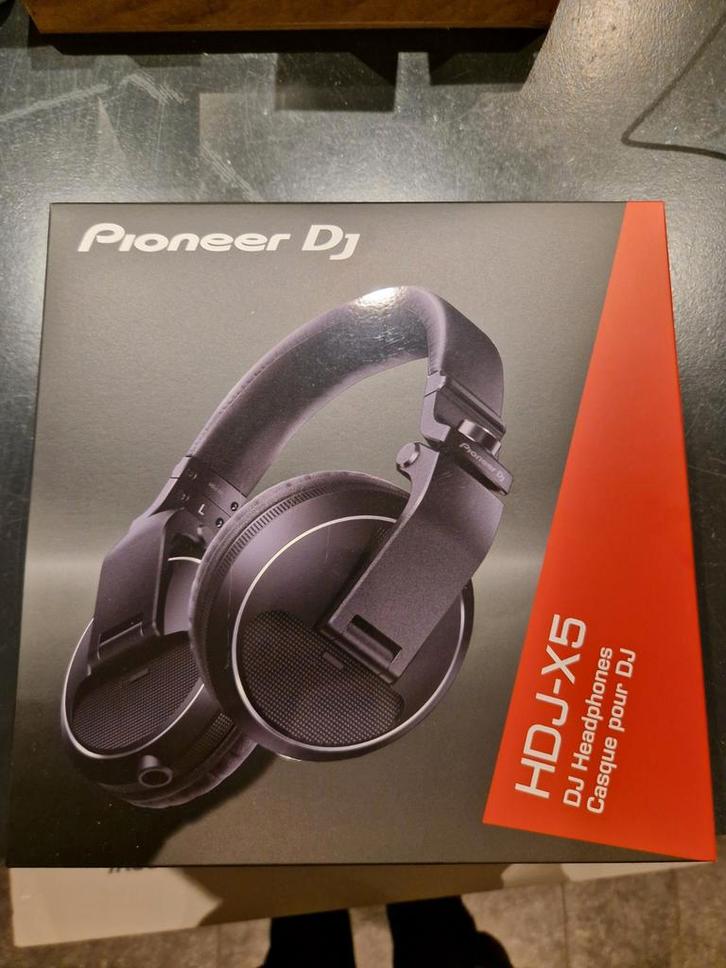Pioneer HDJ-X5 nieuw in de doos, Audio, Tv en Foto, Hoofdtelefoons, Op oor (supra aural), Overige merken, Ophalen
