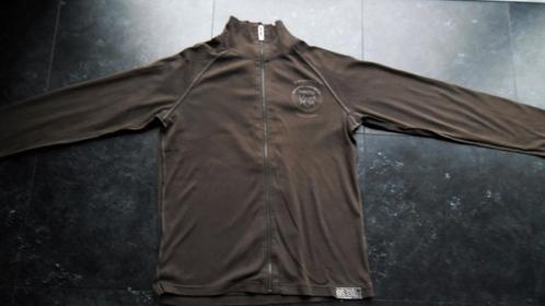 G-star raw bruine vest met rits maat Small, Kleding | Heren, Truien en Vesten, Zo goed als nieuw, Bruin, Ophalen of Verzenden