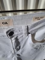 Witte 7/8 broek, Ophalen