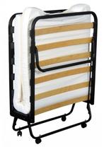 uitklapbed, Ophalen, 90 cm, Eenpersoons, Zwart