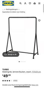 Kledingrek IKEA, Kleding | Dames, Ophalen, Zo goed als nieuw