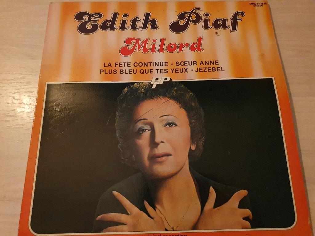 disque vinyl 33 tours edith piaf milord, CD & DVD, Vinyles | Pop, Comme neuf, Enlèvement ou Envoi