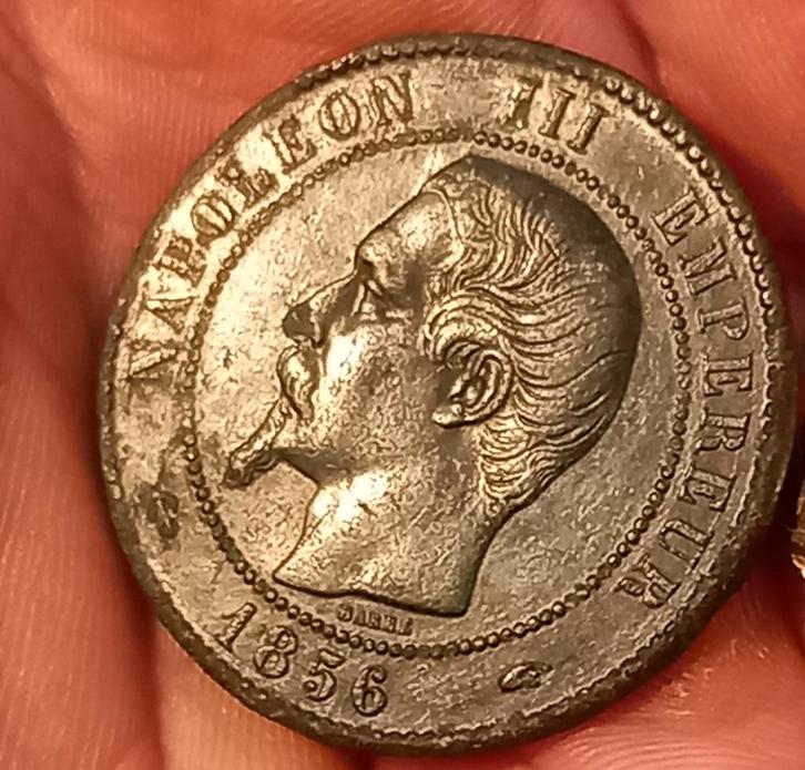 Munt van 5 Centimes 1909 — Brons — Geen muntletter, Postzegels en Munten, Munten | Nederland, 10 cent, Ophalen of Verzenden