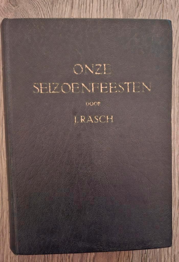 Onze Seizoenfeesten J. Rasch, Volk en Bodem 1942, Verzamelen, Militaria | Tweede Wereldoorlog, Ophalen of Verzenden