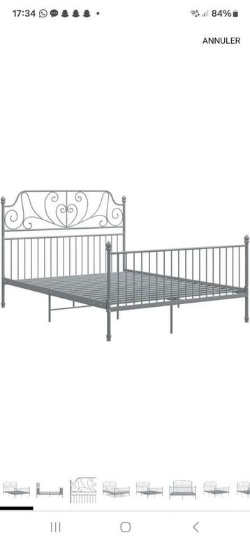 Lit 160cm/200cm, Enlèvement ou Envoi, Comme neuf