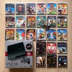 PlayStation 3 Slim-console + games, Ophalen of Verzenden, Zo goed als nieuw