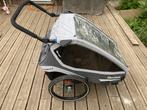 Qeridoo Kidgoo2 trolley, Fietsen en Brommers, Ophalen, Zo goed als nieuw, Kinderkar, Opvouwbaar