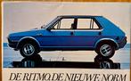 Brochure/affiche Oldtimer FIAT RITMO 1978, Comme neuf, Autres marques, FIAT RITMO, Envoi