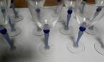 24 verres en Crystal "12 à vin" "12 coupe à Champagne", Antiek en Kunst, Antiek | Glaswerk en Kristal, Ophalen