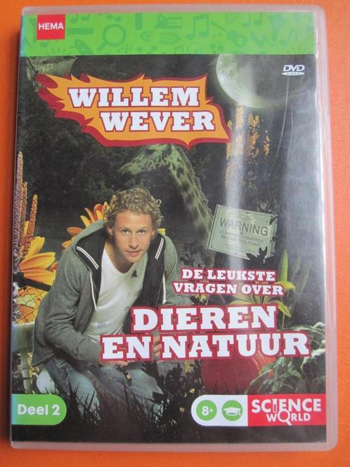 Willem Wever - Dieren en natuur, Cd's en Dvd's, Dvd's | Kinderen en Jeugd, Zo goed als nieuw, Tv non-fictie, Dieren, Alle leeftijden