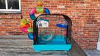 Hamsterhok en accesoires, Dieren en Toebehoren, Kooi, Gebruikt, Minder dan 75 cm, Hamster