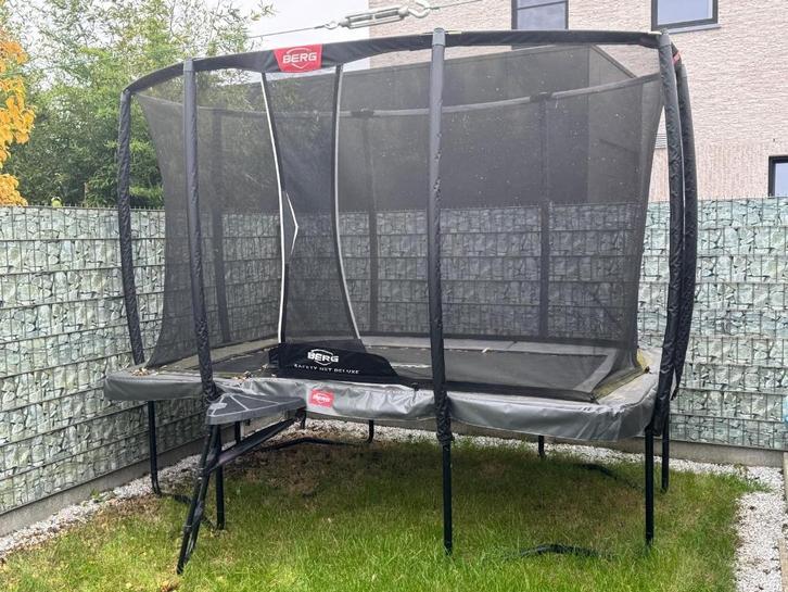 Berg trampoline, Kinderen en Baby's, Speelgoed | Buiten | Trampolines, Gebruikt, Ophalen