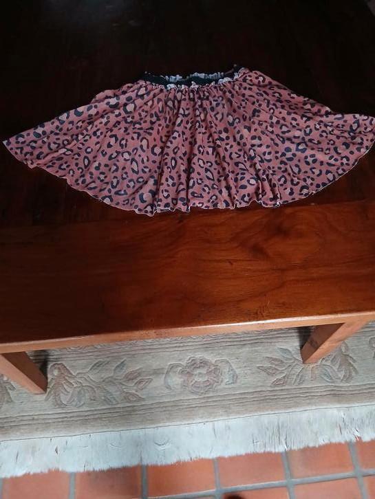 Leopard rokje maat 86/92 mooie staat, Kinderen en Baby's, Babykleding | Maat 86, Zo goed als nieuw, Ophalen of Verzenden