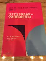 Jelle Aalbrecht - Uitspraakvademecum, Boeken, Ophalen of Verzenden, Zo goed als nieuw, Jelle Aalbrecht; Ward Peinen; Paul Sas