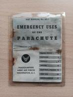 Us ww2 EMERGENCY USE OF THE PARACHUTE, Verzamelen, Ophalen of Verzenden