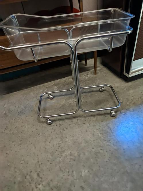 Kinderbad vintage inox onderstel RETRO, Verzamelen, Retro, Huis en Inrichting, Ophalen