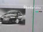 Skoda Fabia RS 2003 Brochure, Verzenden