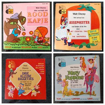 8 Walt Disney sprookjes op vinyl beschikbaar voor biedingen