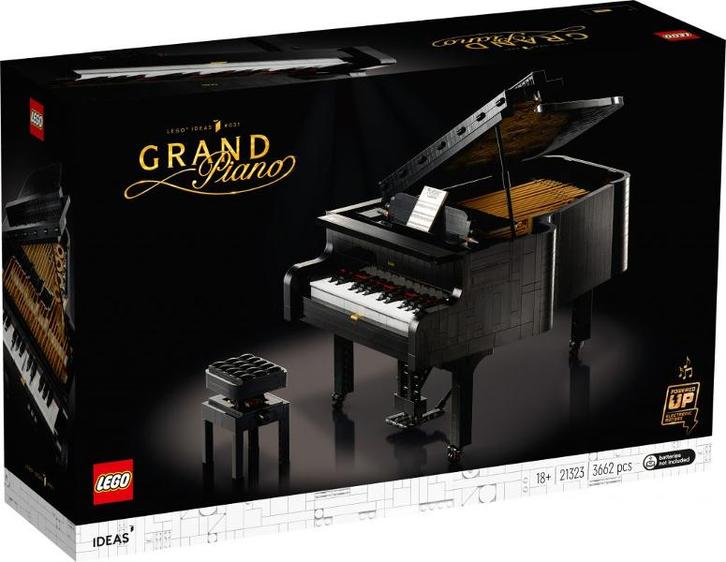 LEGO Ideas (CUUSOO) 21323 Grand Piano (Vleugelpiano), Enfants & Bébés, Jouets | Duplo & Lego, Neuf, Lego, Ensemble complet, Enlèvement ou Envoi
