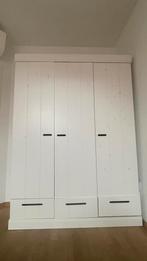 Houten kledingkast, Huis en Inrichting, Ophalen, Gebruikt, 100 tot 150 cm, Grenenhout