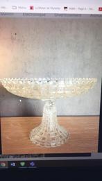 Coupe sur pied genre Val saint Lambert ou cristal d’arques, Ophalen of Verzenden