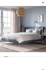 IKEA lits 160x200, Maison & Meubles, Chambre à coucher | Lits, 160 cm, Comme neuf, Deux personnes, Bleu
