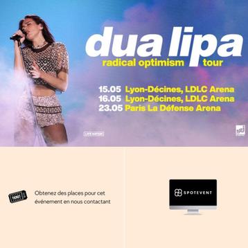 Dua Lipa Concert Paris et Lyon