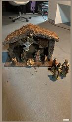 Vintage kerststal, Ophalen, Gebruikt