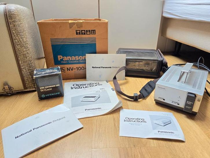 Portable videorecorder Panasonic NV-100, Audio, Tv en Foto, Videospelers, Niet werkend, VHS-speler of -recorder, Ophalen of Verzenden