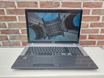 17 inch acer laptop met i7 CPU, Windows 11, SSD, 12GB ram beschikbaar voor biedingen