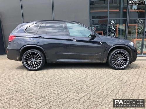 Nw 21 inch Antraciet Breyton LS breedset BMW X5 F15 X6 F16, Auto-onderdelen, Banden en Velgen, Velg(en), 21 inch, Nieuw, Ophalen of Verzenden