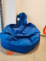 Comfy en hip, knus voor de studenten, Huis en Inrichting, Zitzakken, Ophalen, Zo goed als nieuw, Blauw, Zitzak