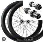 Duke 65 mm schijfracewielen met boost carbonwielen, Fietsen en Brommers, Fietsonderdelen, Ophalen