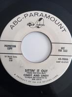 CINDY EN LINDY. 1958 OLDIES USA 45T, Ophalen of Verzenden