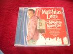CD - MATTHIAS LENS, Cd's en Dvd's, Cd's | Nederlandstalig, Ophalen of Verzenden, Zo goed als nieuw, Levenslied of Smartlap