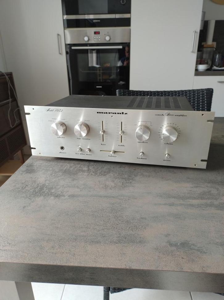 marantz model 1072, Audio, Tv en Foto, Versterkers en Ontvangers, Gebruikt, Stereo, Minder dan 60 watt, Marantz, Ophalen