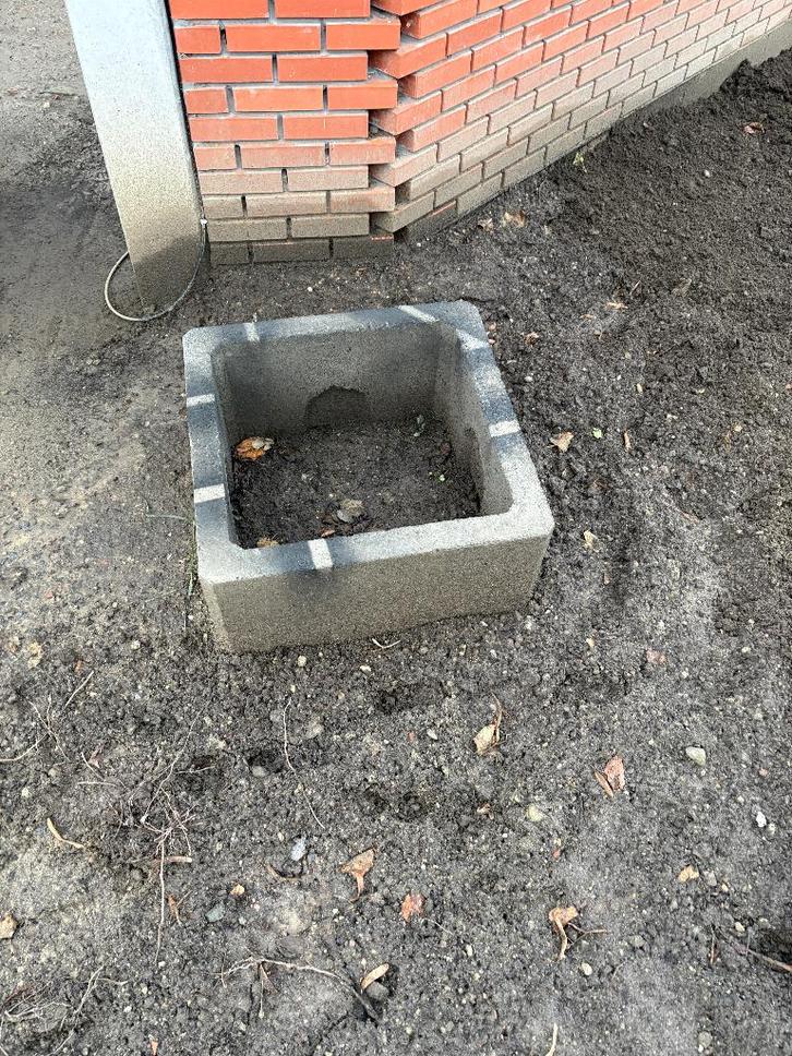 Betonnen opzetstuk regenwater/septische put, Doe-het-zelf en Bouw, Buizen en Afvoer, Nieuw, Overige typen, Overige materialen