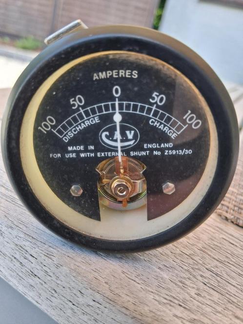 CAV Ampéremeter voor Series Land Rover, Auto-onderdelen, Dashboard en Schakelaars, Oldtimer onderdelen, Land Rover, Nieuw, Ophalen of Verzenden