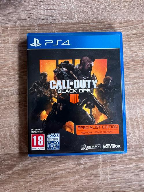 Call of Duty: Black Ops 4, PS4, Games en Spelcomputers, Games | Sony PlayStation 4, Gebruikt, Overige genres, Vanaf 18 jaar, Ophalen of Verzenden