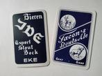 2 x Speelkaarten  Brouwerij Gent / Eke, Ophalen of Verzenden, Zo goed als nieuw, Speelkaart(en)