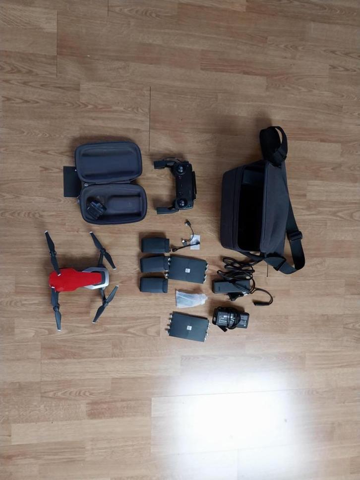 DJI Mavick Air drone compleet pakket, Audio, Tv en Foto, Drones, Zo goed als nieuw, Drone met camera, Ophalen of Verzenden
