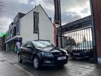 Volkswagen Polo   1.0i/EDITION/1E EIG/AUX/AIRCO/RESERVEWIEL, Auto's, Volkswagen, 75 pk, Start-stop-systeem, Zwart, Particulier