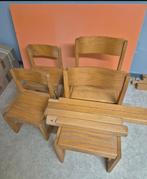 Houten peuterstoelen met tafel, Ophalen, Stoel(en)