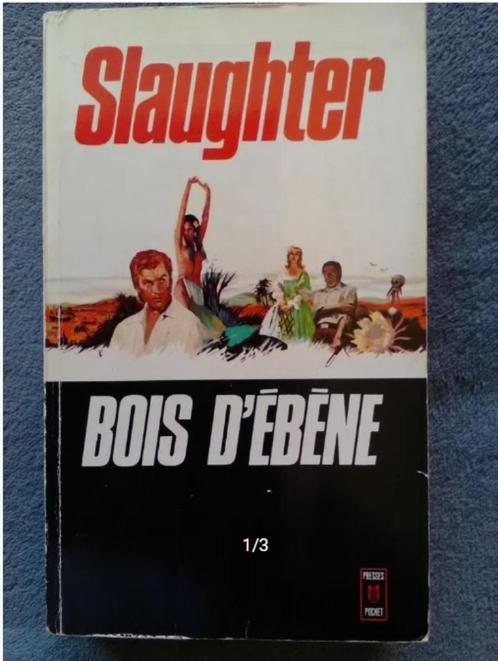 "Bois d'ébène" Slaughter (1949), Livres, Romans, Utilisé, Amérique, Enlèvement ou Envoi