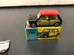 Corgi Toys 249 Mini-Cooper vlechtwerk, Verzenden, Zo goed als nieuw, Auto, Corgi