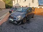Abarth 595 Turismo uitvoering automaat reeds gvv!!!, Auto's, Automaat, Euro 6, Zwart, Leder