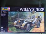 Revell kit 03015, Willy's Jeep, schaal 1:35, 1:32 tot 1:50, Nieuw, Revell, Auto